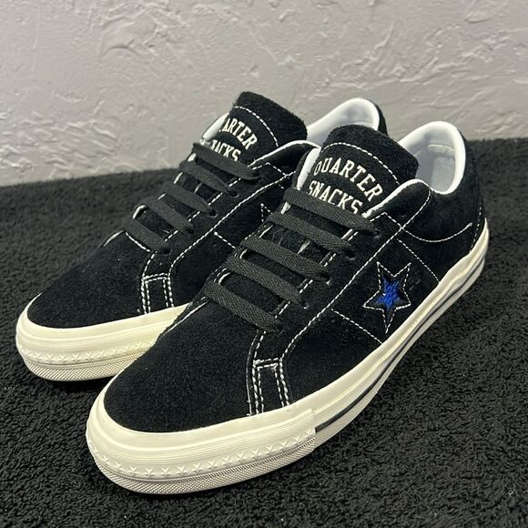 🔥🔥 Converse CONS X Quartersnacks One Star Pro Sneakers Black Size 6.5 - PERFEC - Picture 5 of 15
